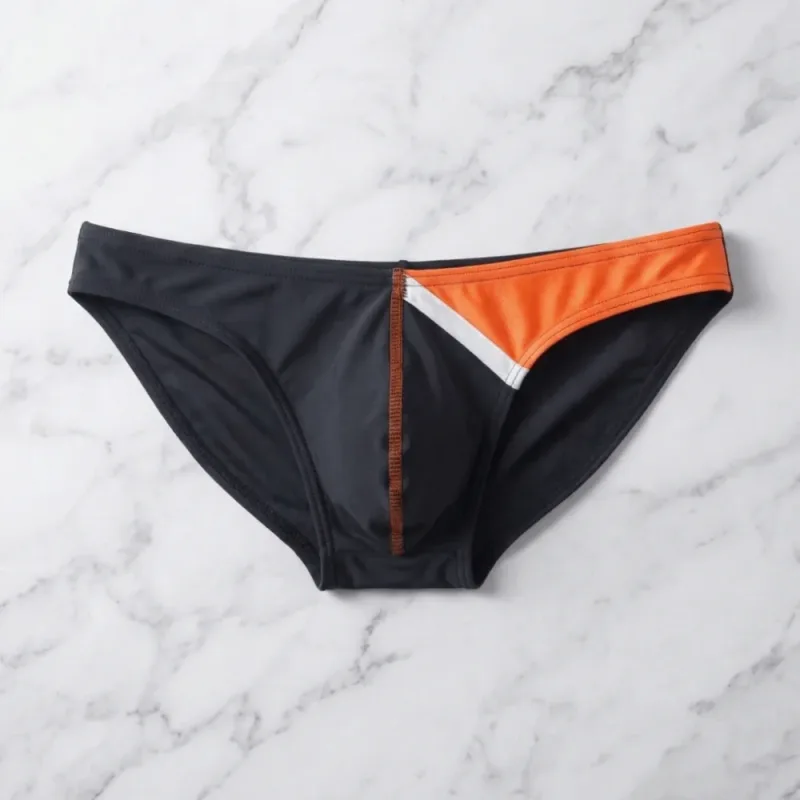 Underpants Thin Men's Triangle Panties Low Waist Lingerie Men's Underwear Breathable Ice Silk Underwear Men — image 14