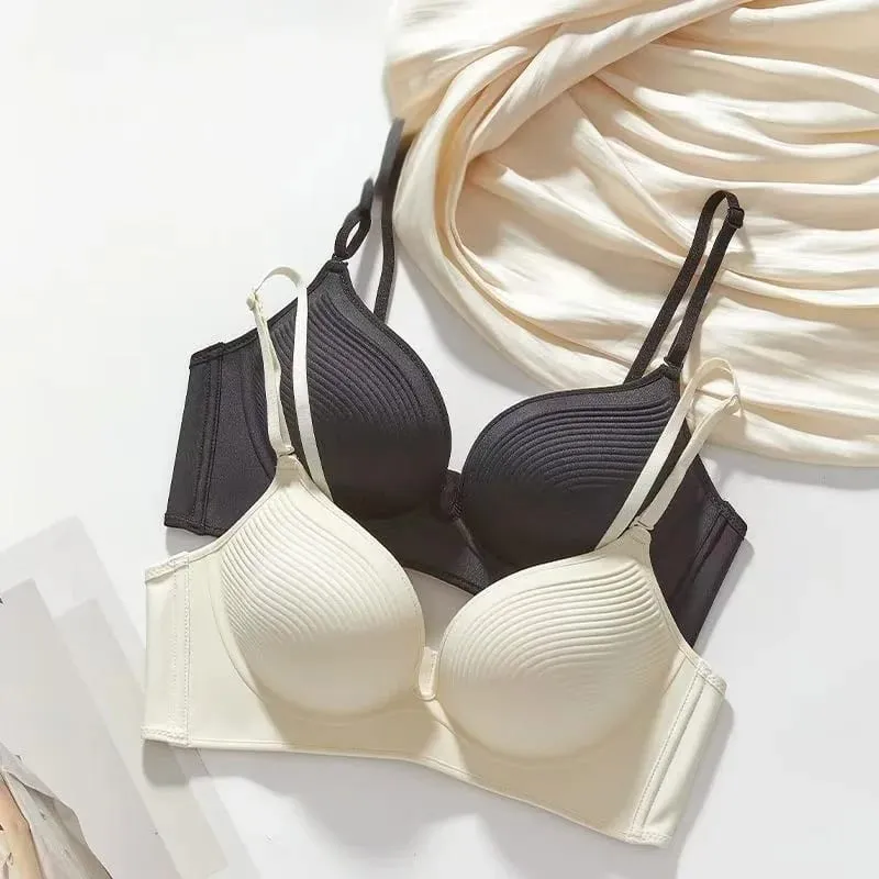New 10cm Push Up Bra for Small Breasts Ultra Thick Lingerie Seamless T-Shirt Bras with 3D Memory Foam Cups