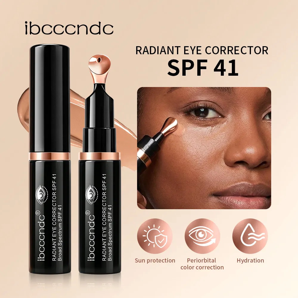 SPF 41 Eye Corrector Concealer Hydrating Suncreen Concealer Under Eye Color Corrector Dark Circles Eye Cream Woman Makeup