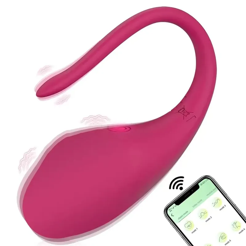 Powerful Wearable App Control Egg Vibrator U Type Clitoral Vaginal Stimulator for Couples Massage G Spot Sex Toy for Women 18+