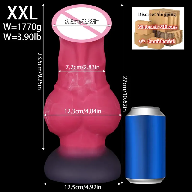 NEW Huge Horse Dildo Strong Muscular Male Animal Big Penis G-spot Suction Cup for Female Stimulation Anal Masturbation Sex Toys