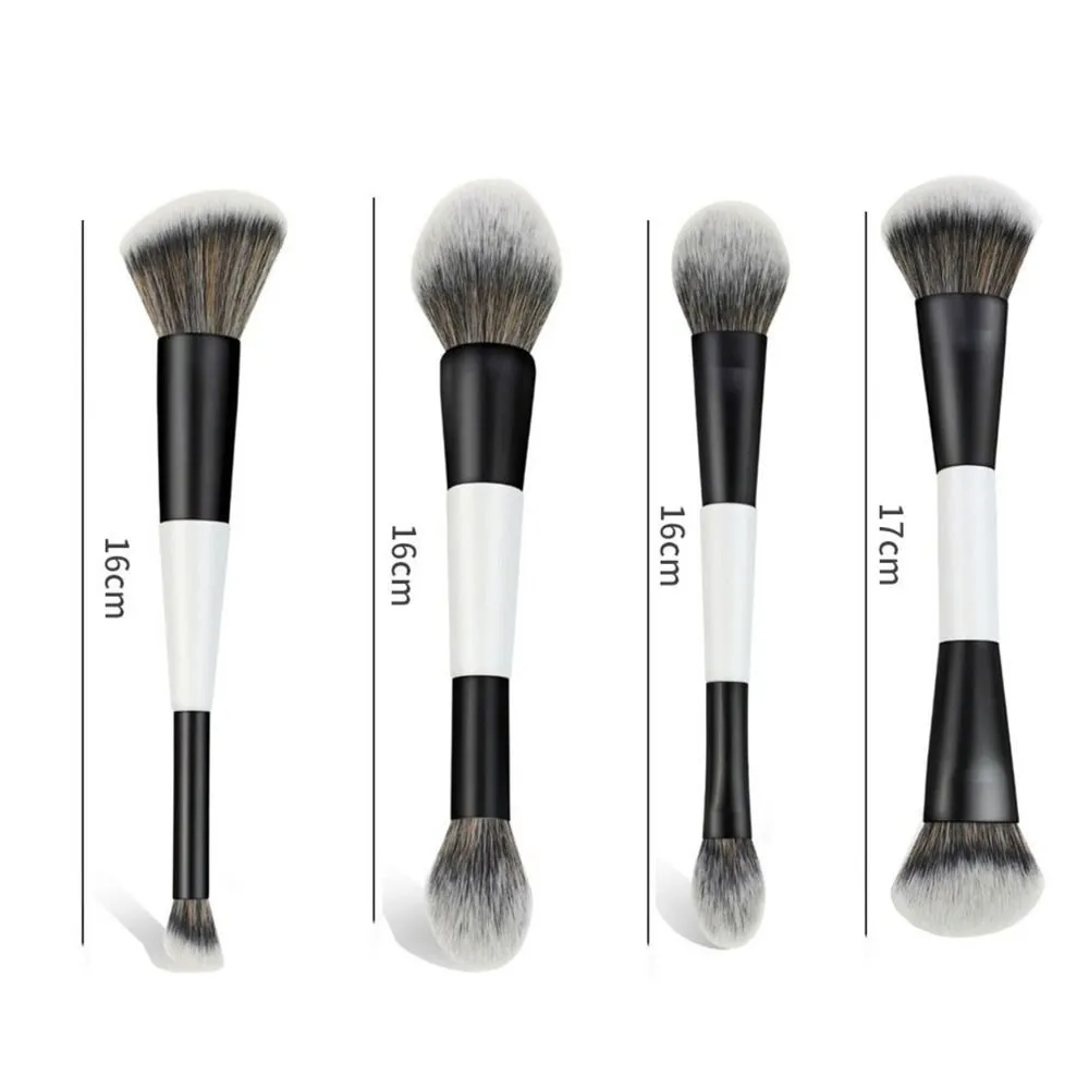 Dual-Ended F4 Contour Face Brush Multi-purpose High Coverage Makeup Brushes Cosmetic Beauty Powder Blush Brush Makeup Tools