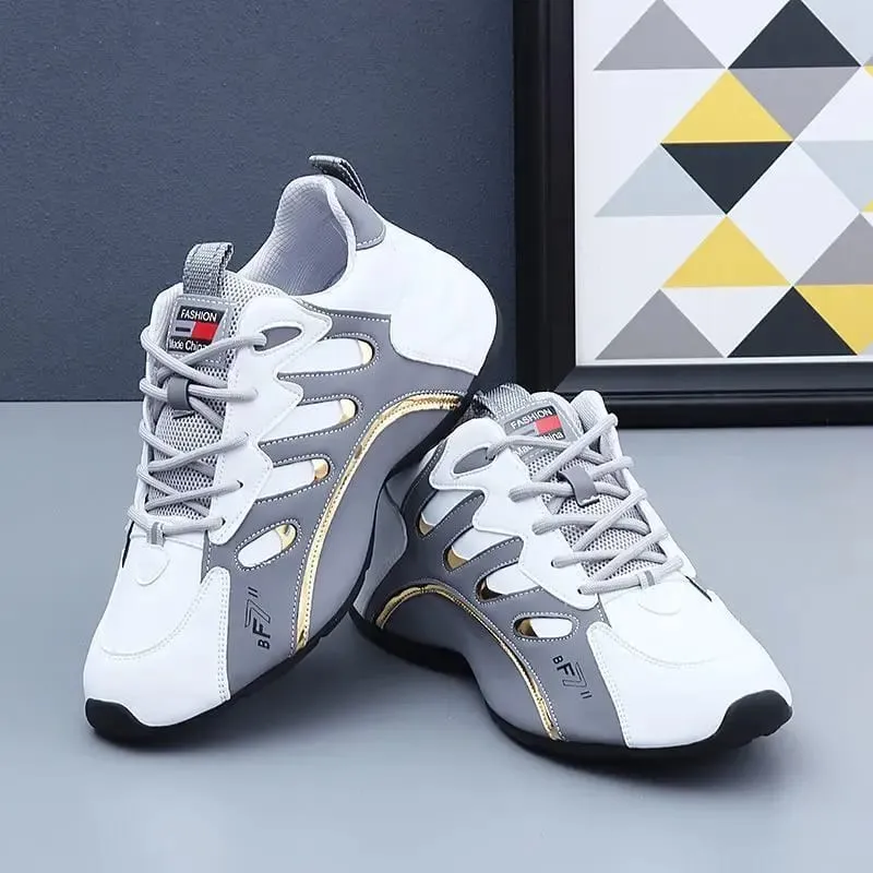 Luxury Men's Sneakers Summer High Quality Sneakers for Men Lightweight Soft Comfort Platform Vulcanized Shoes Zapatillas Hombre — image 5