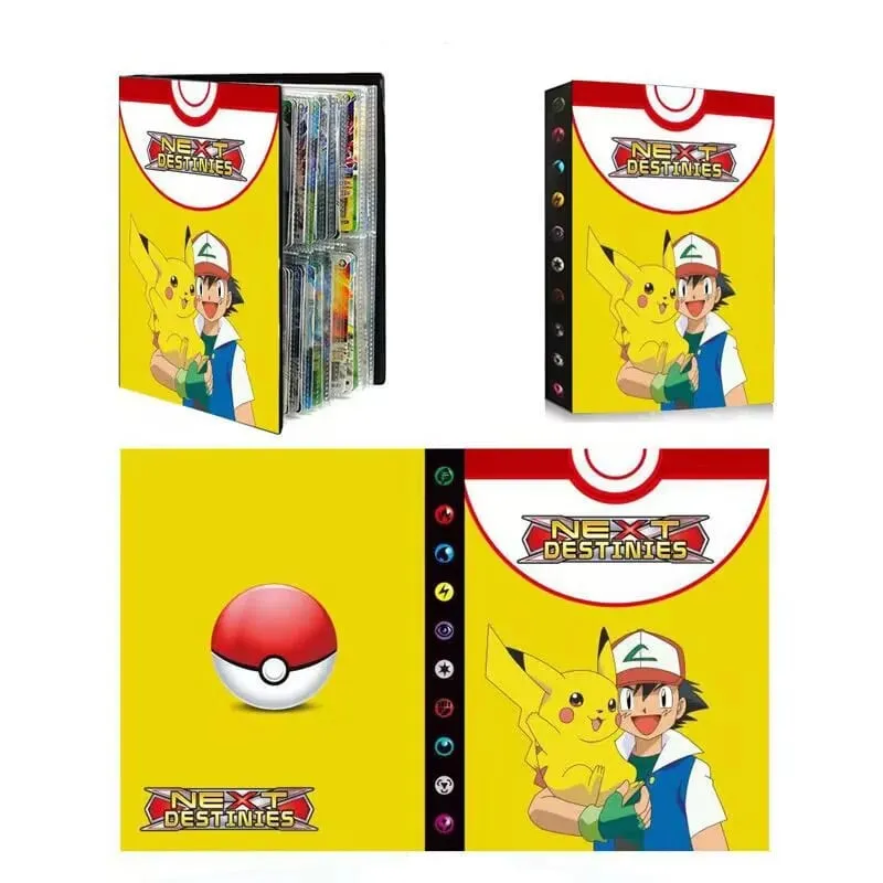 240pcs Fire Dragon Card& Diablo-Fire Dragon Card Book Charizard Cards Album Book Game Card VMAX GX Holder Binder Series Gift — image 10