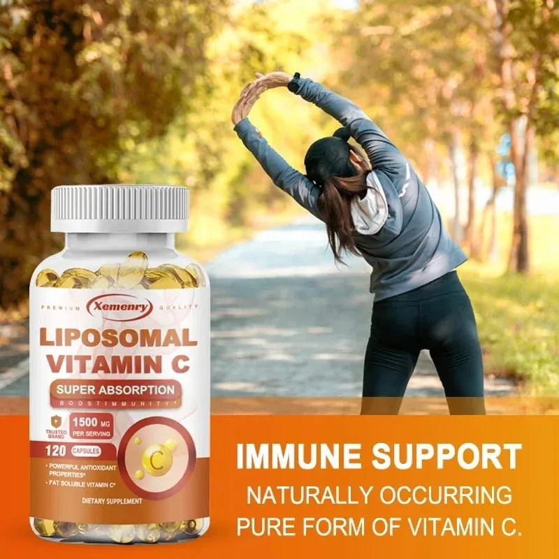 Liposomal C-vitamin - understøtter energitilskud til antioxidanter og næringsstoffer og fremmer immunsundheden — image 3