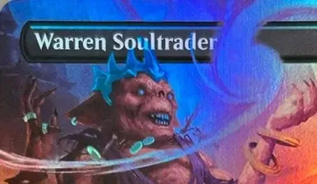 LK47 Foil Buster Sword Dark Ritual Opposition Agent Warren Soultrader Wasteland High-Quality TCG Proxy Cards (Black-Core)