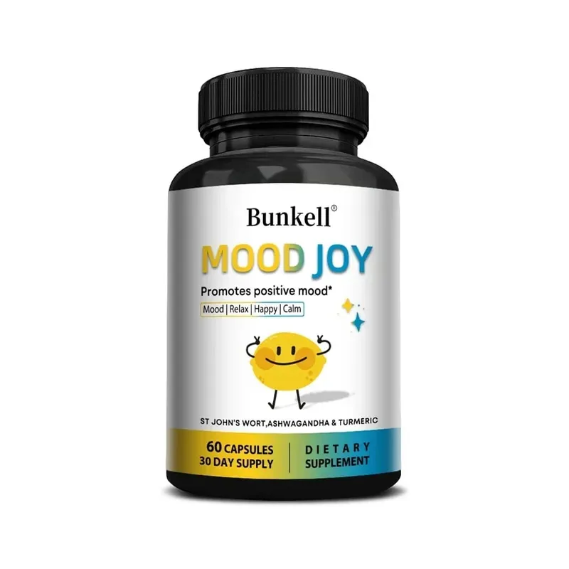 St. John's Wort Complex with Ashwagandha & Turmeric - Mood Stress Relief Calm Relaxation Mental Health & Sleep Support