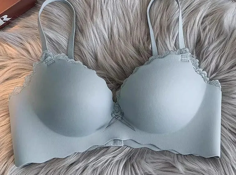 Hot Selling Ladies Push Up Bra Set Seamless Wireless Support Anti-Sagging Comfort Lingerie S-XL for Young Women Soft Daily Wear — image 10