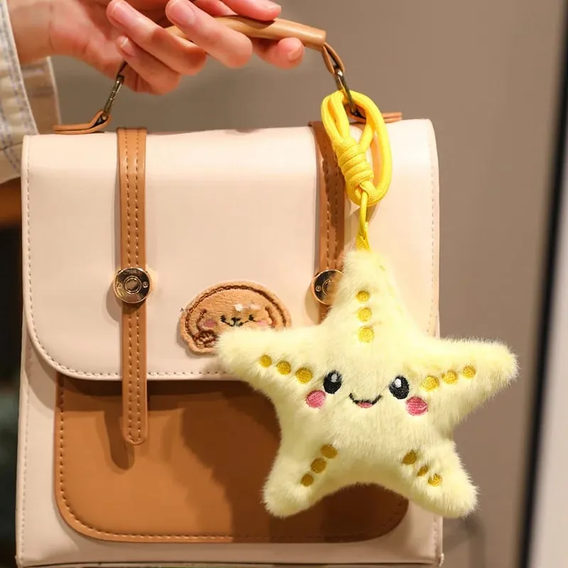 12/43cm Starfish Star Plush Pillow Stuffed Smiling Ocean Animal Colorful Cushion Sofa Chair Decor Present — image 11