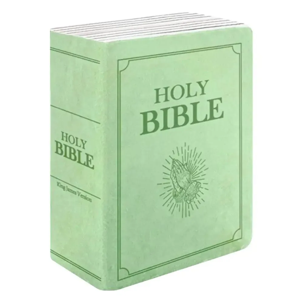 Living Room Realistic Looking Bible Pillow Sofa Cushion Bible Throw Pillow 33*22cm Cutest Bible Cushion Christmas Present