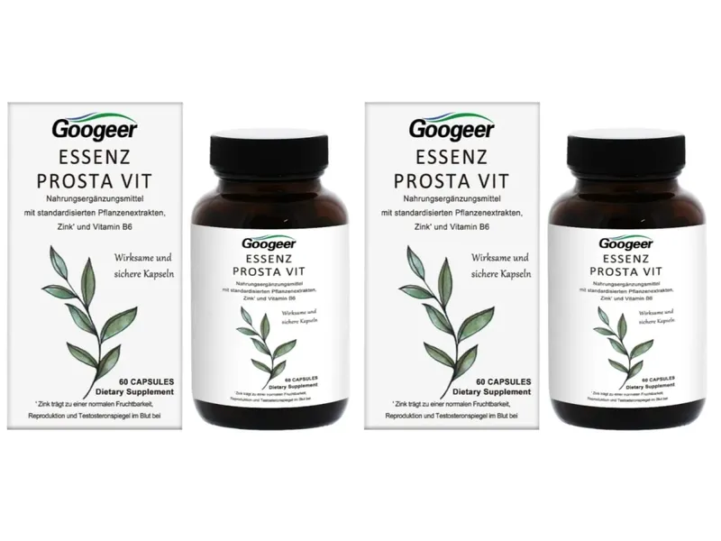 Men’s Prosta Vit Wellness Capsules with Zinc Vitamin B6 Saw Palmetto Nettle Root for Vitality Support 60 Count — image 8