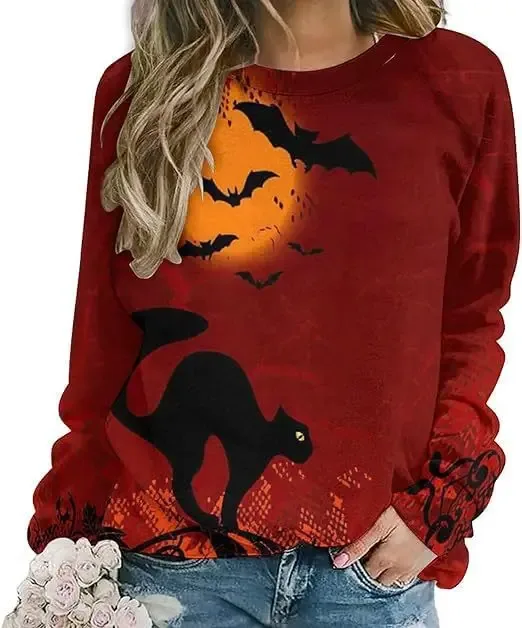 Fashion Butterfly flowers Women round-neck sweatshirt 3D Print Streetwear Autumn Y2k Sweatshirts Pullovers Woman Clothing Tops — image 20
