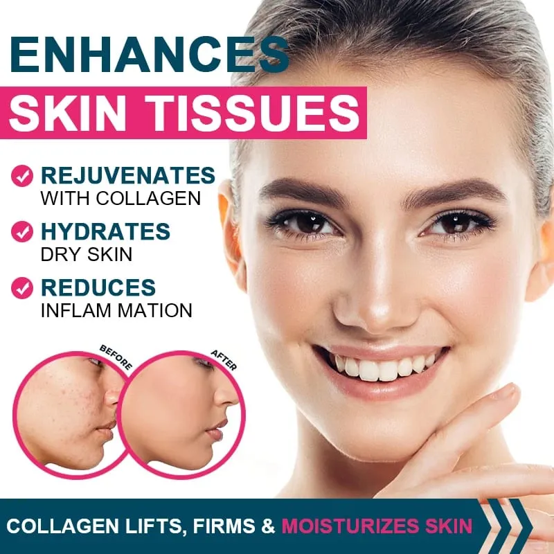 Biotin 40000mcg Combined Capsules with Collagen & Glutathione Promotes Hair Skin Nail Health & Natural Beauty Vitality — image 4