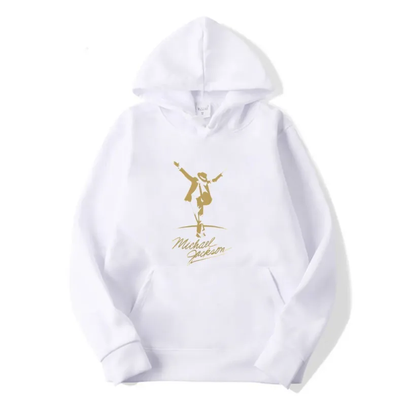 Michael Jackson Gold Men hoodies