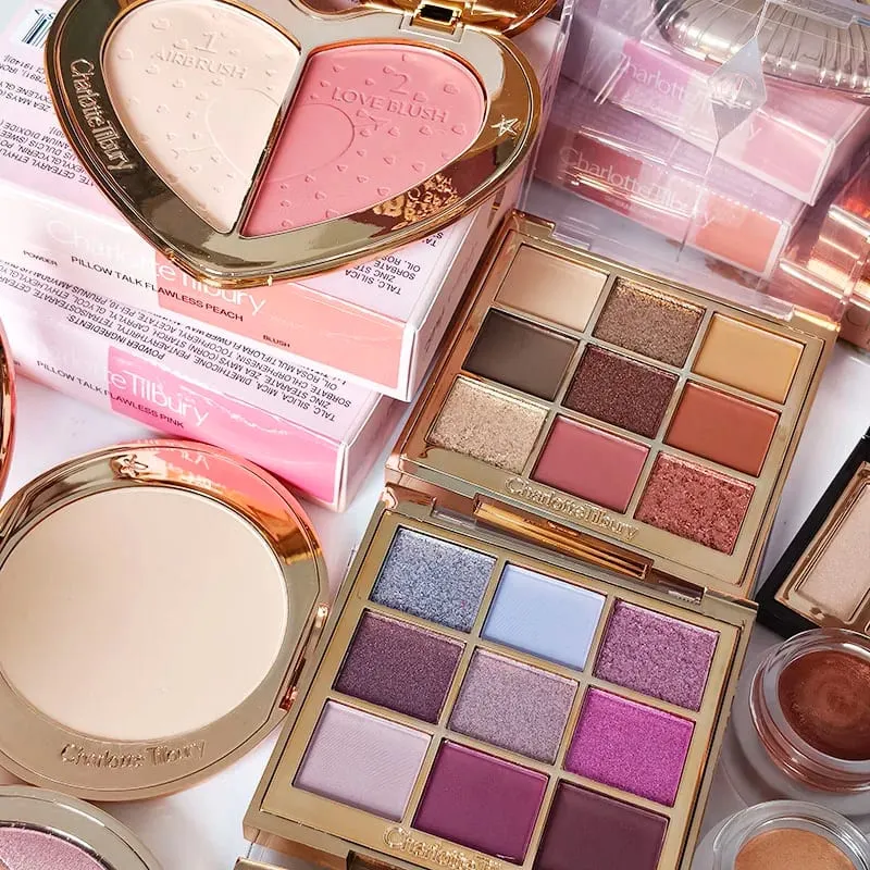 Značka Charlotte Nejnovější styl 9 barev Paleta očních stínů a Highgloss Repair Gemstone Disc Nature Easy to Color Kosmetika Tilbury — image 2