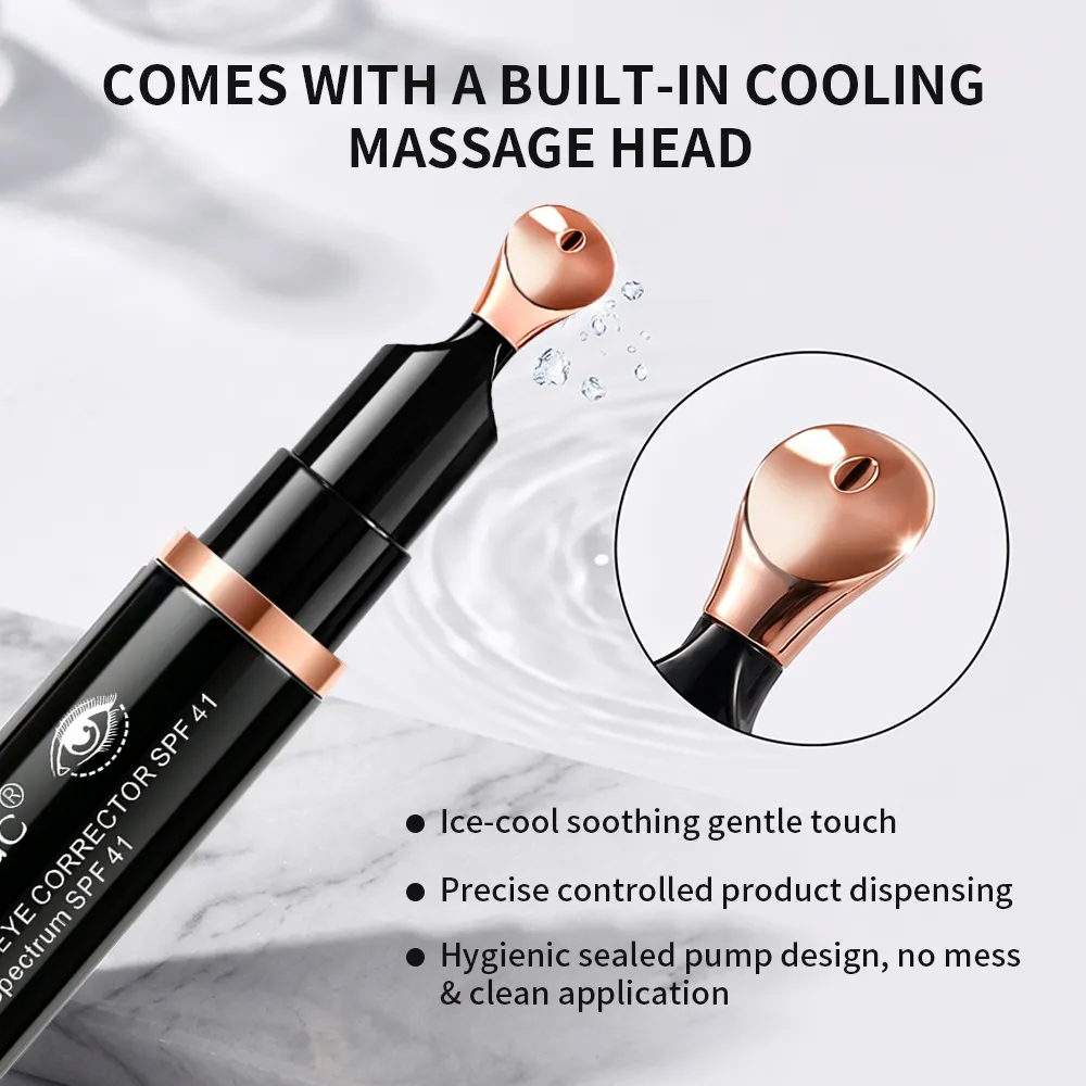 SPF 41 Eye Corrector Concealer Hydrating Suncreen Concealer Under Eye Color Corrector Dark Circles Eye Cream Woman Makeup