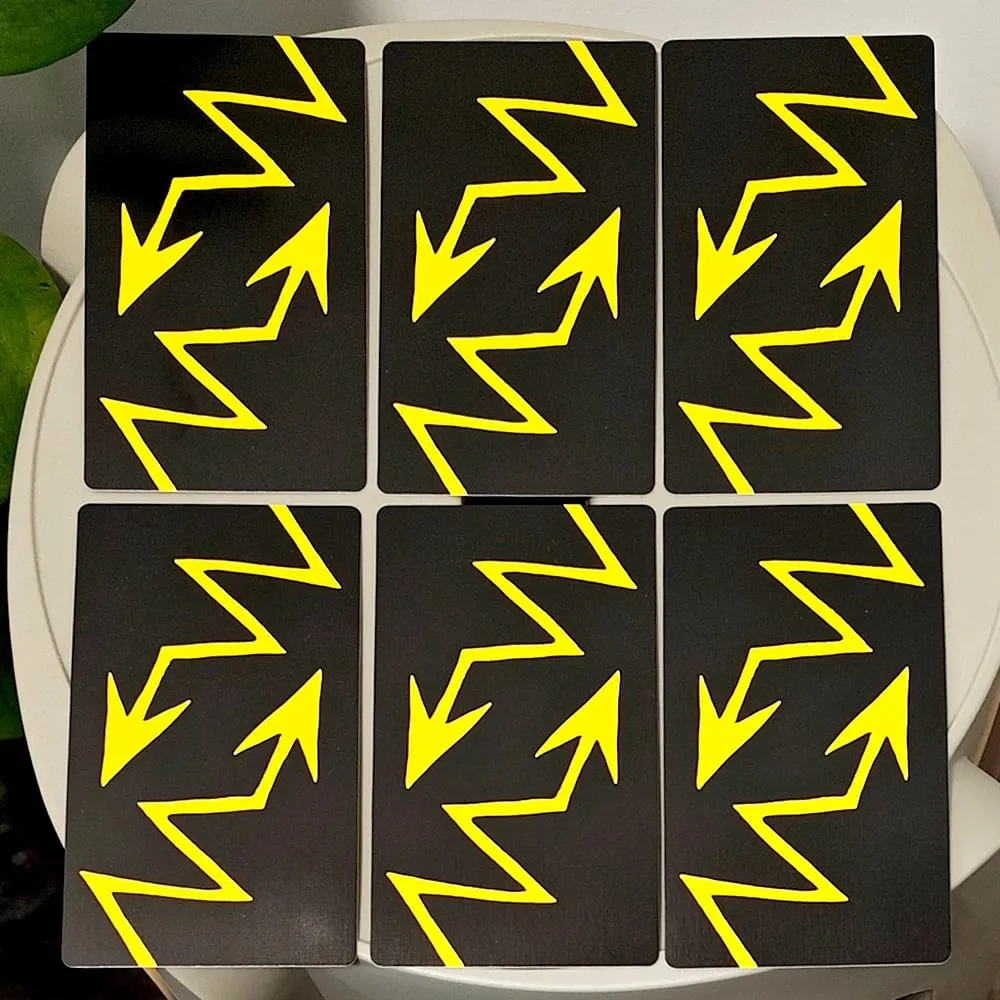 12*7cm Tower Takeover Tarot Deck sa Rigid Box Natatanging 79-Card Tarot Set para sa Transformation at Liberation Double-embossed
