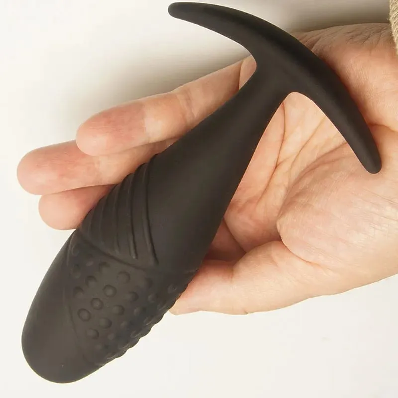 Silicone Anus Butt Plugs with Tapered Base for Comfort Textured Anal Sex Toys Trainer Training Analplug Buttplug Butplug — image 5
