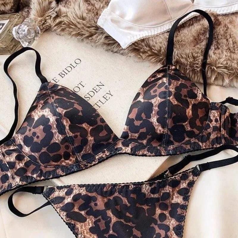 Summer Sexy Bralette for Women Deep V Neck Push Up Triangle Bra Thin Strap Backless Lingerie Small Chest Bikini Top Comfortable — image 6