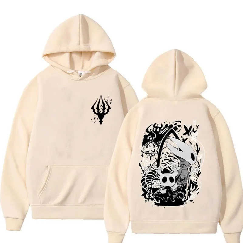 Game Hollow Knight Graphic Hoodie Men Women Clothing Casual Oversized Streetwear Male Vintage Fleece Hoodies Fans Gift hoodies — image 9