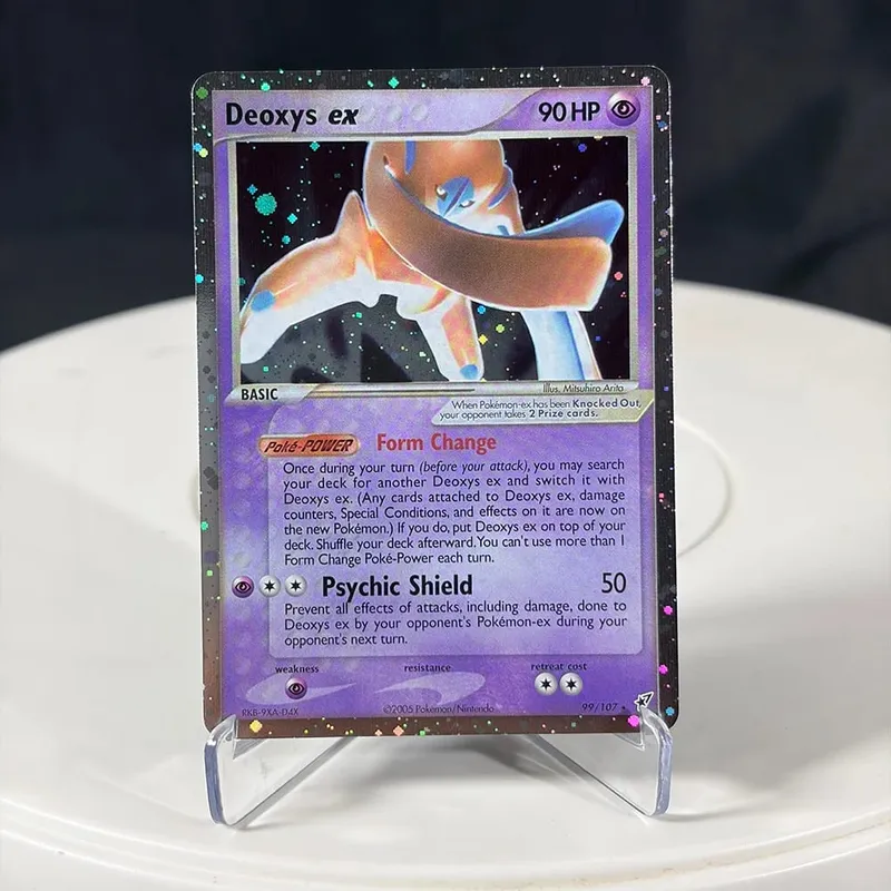 Proxy Cards EX Series Rayquaza Gold star Charizard Gengar Pikachu Hobbies Hobby Collectibles Game Collection Anime Cards