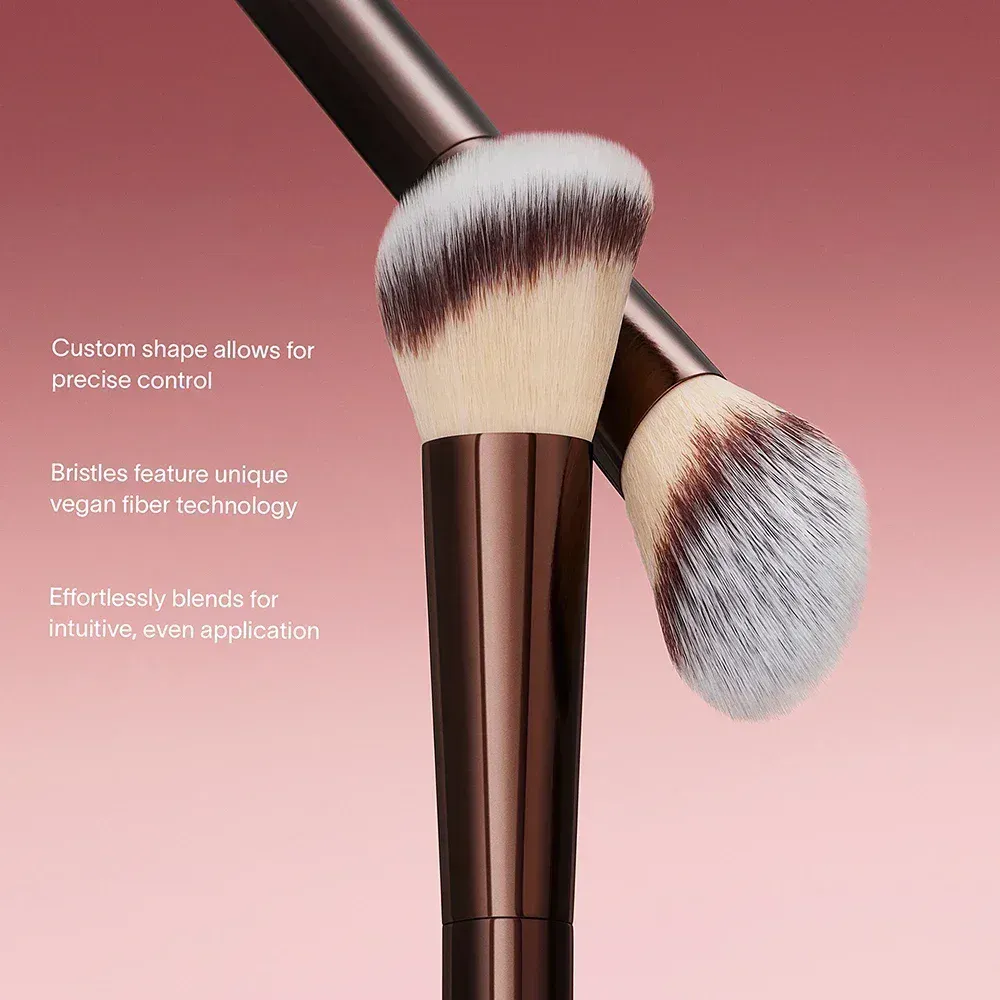 เบอร์ 15 แปรงปัดแก้มนาฬิกาทราย Angled Contour Blush Stippling Brush แก้มครีม Liquid Blushes แปรงแต่งหน้า แปรงปัดแก้มครีม