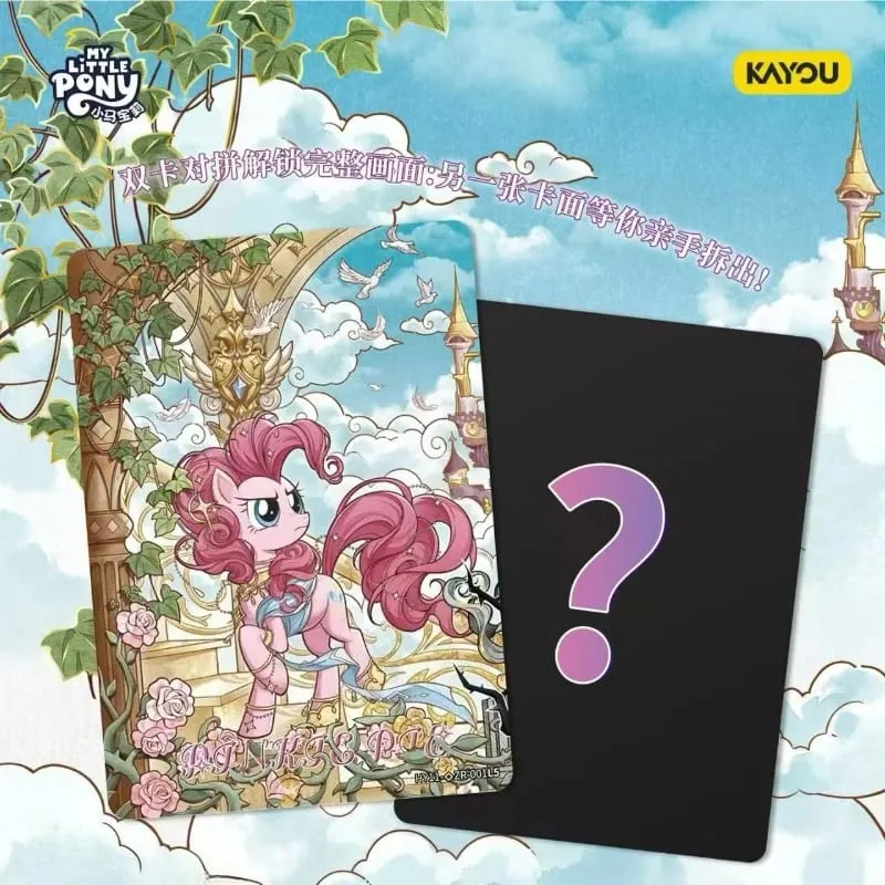 Genuine My Little Pony Card Huiyue 11 SC Zhi Zhen Jing Huan Ka Animation Cartoon Game Collection Card Peripheral Toy Gift