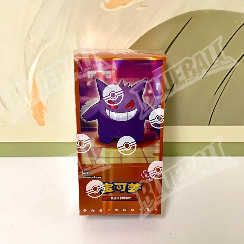 Orijinal pokemon Scarlet Menekşe Mücevher Paketi Vol6 Ince Kutu TCG Tahsil Savaş Ticaret Kartları Basitleştirilmiş Çince Versiyonu Oyuncaklar Hediye — image 12