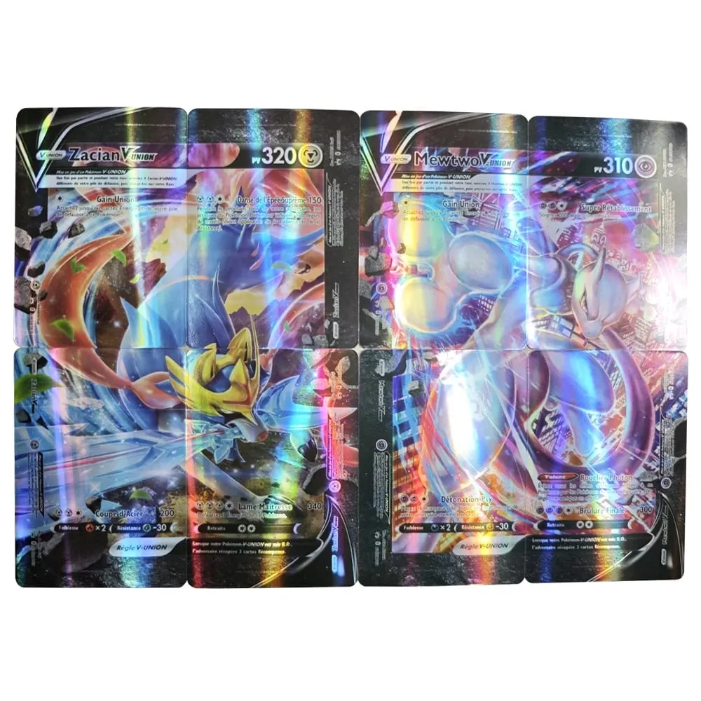 French Version Pokemon Cards VMAX V EX GX MEGA VSTAR Carte Collection Battle Trainer Children's Christmas Toys Gift