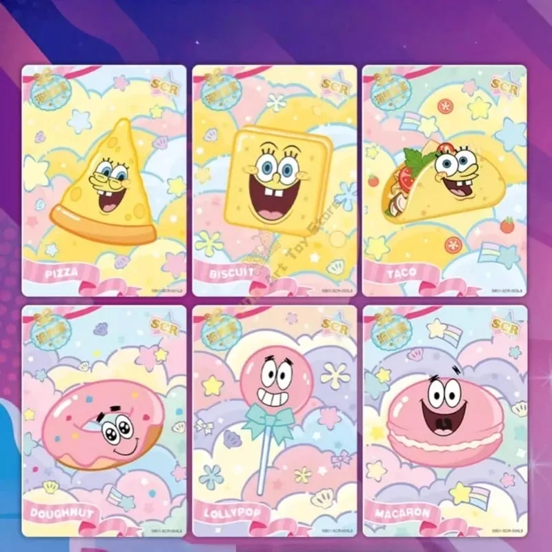SpongeBob SquarePants Series Card Patrick Star Happy Hour Collection Card Animation Peripheral Holiday Gift