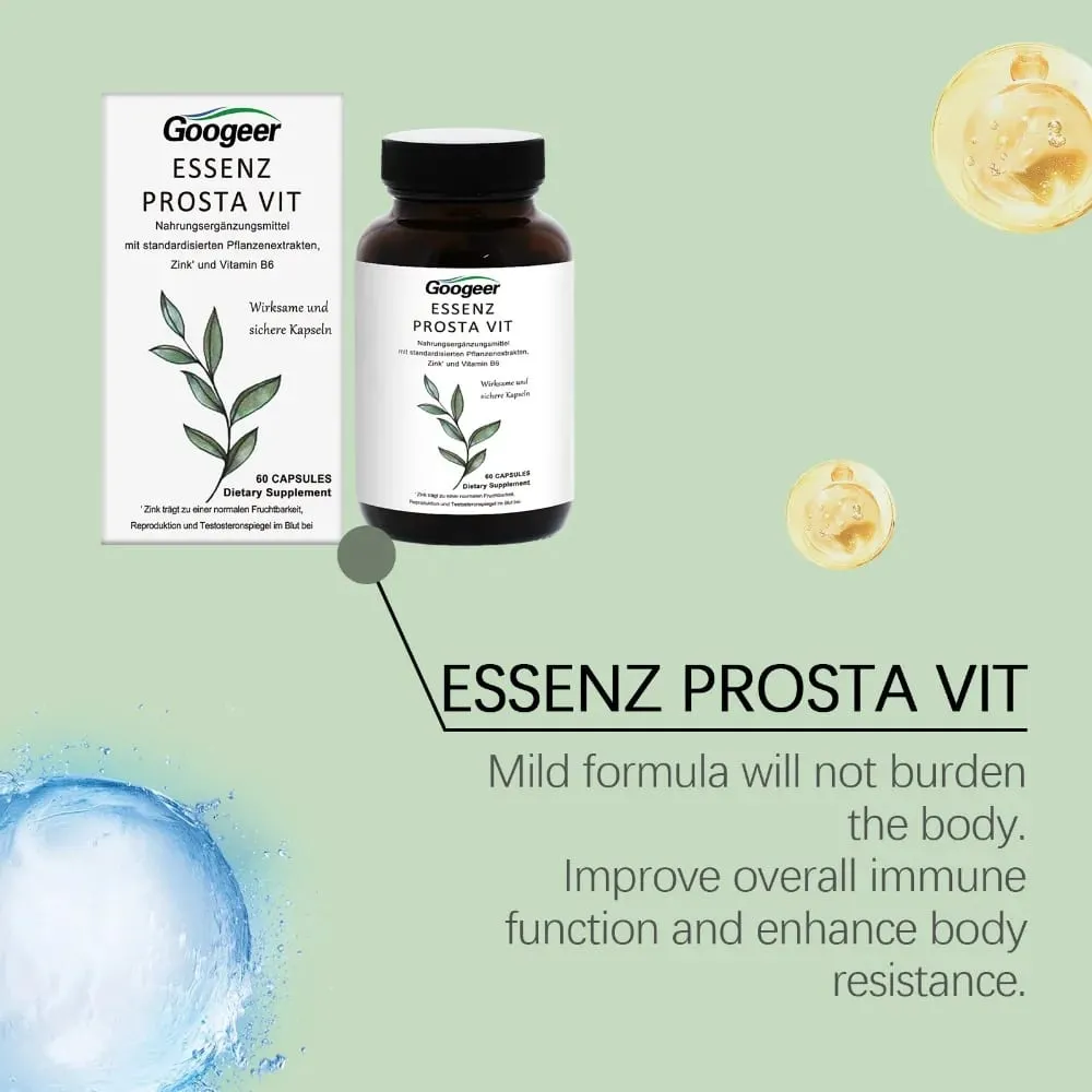 Men’s Prosta Vit Wellness Capsules with Zinc Vitamin B6 Saw Palmetto Nettle Root for Vitality Support 60 Count — image 4