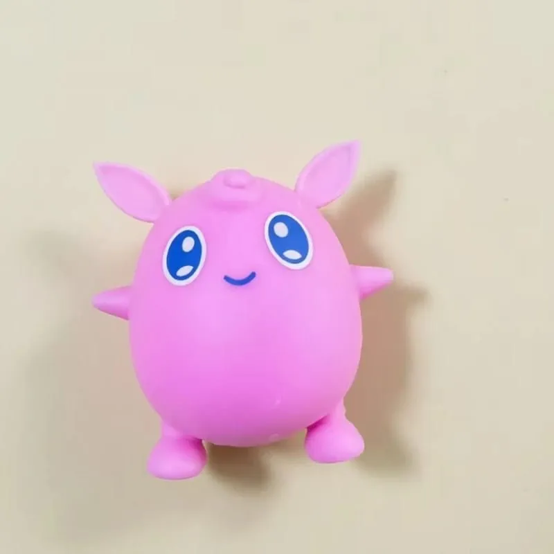 Soft Pikachu & Gengar Slow Rebound Stress Relief Toy Cute Kawaii Squeezing Doll for Adult