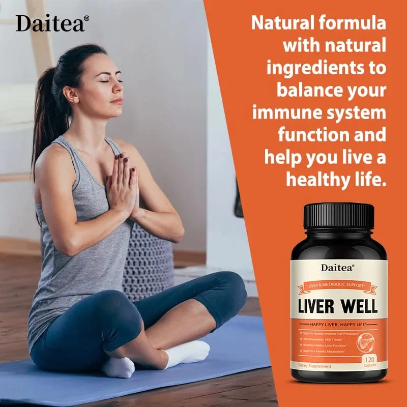 Milk Thistle Capsules Liver Health Support Gut & Immune Health Skin Beauty Liver Function Promotes Digestive Health — image 6