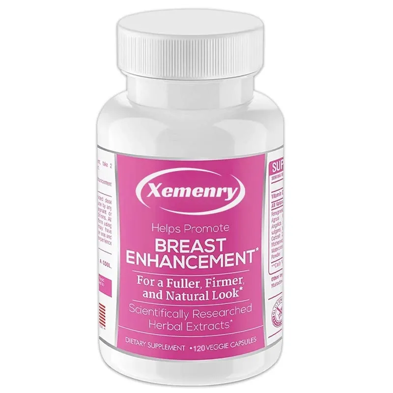 Supplement voor borstvergrotingscapsules - Vitamine C Fenegriek Angelica Chasteberry - Voller formaat Heldere huid Gelukkiger humeur — image 2