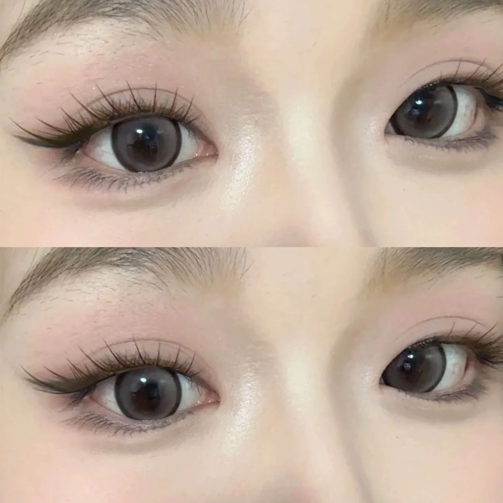 10 rzędów styl lisa Anime sztuczne rzęsy naturalne Curling 8-13mm kolczaste klaster segmentowe przedłużanie rzęs dla urody makijaż oczu