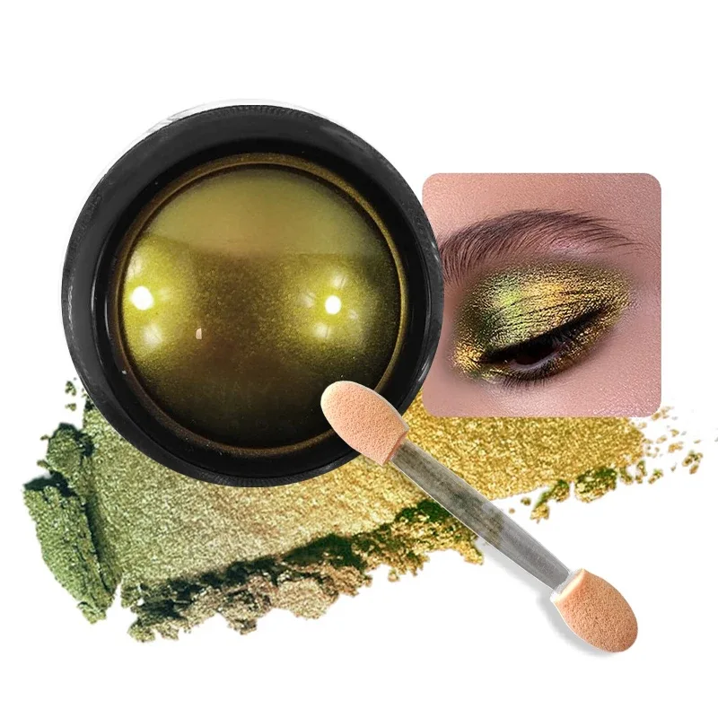 Multi-Chrome Chameleon Eyeshadow Powder Multi-Chrome Holographic Shifting Pigment for Eye Makeup Nail Art Cosplay