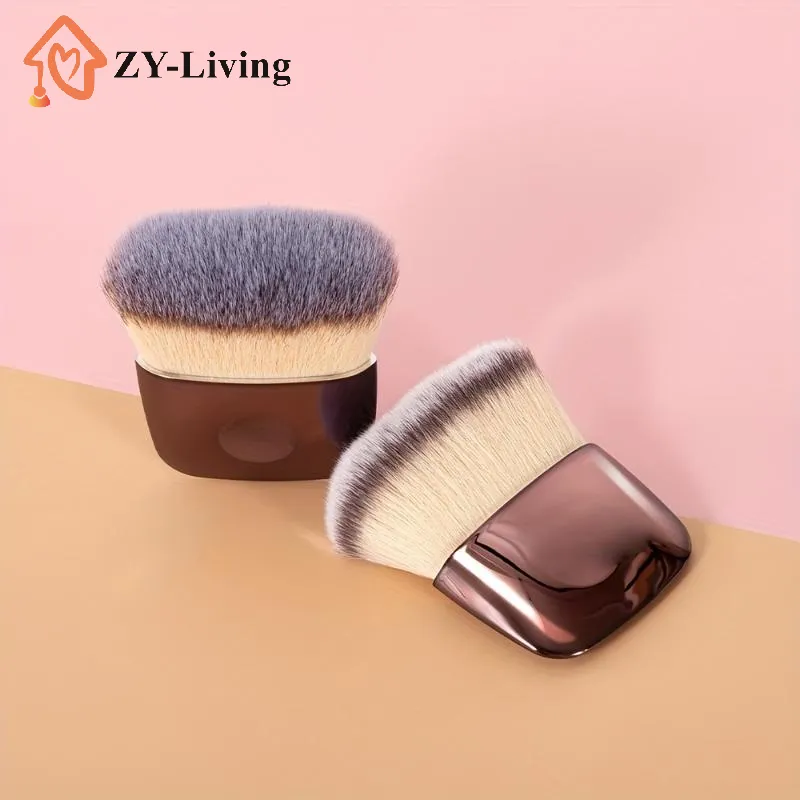 1Pcs Makeup Foundation Brush Blush Loose Powder Brush Kabuki Brush Multi-Function Cosmetics Make Up Brushes Beauty Supplies — image 2