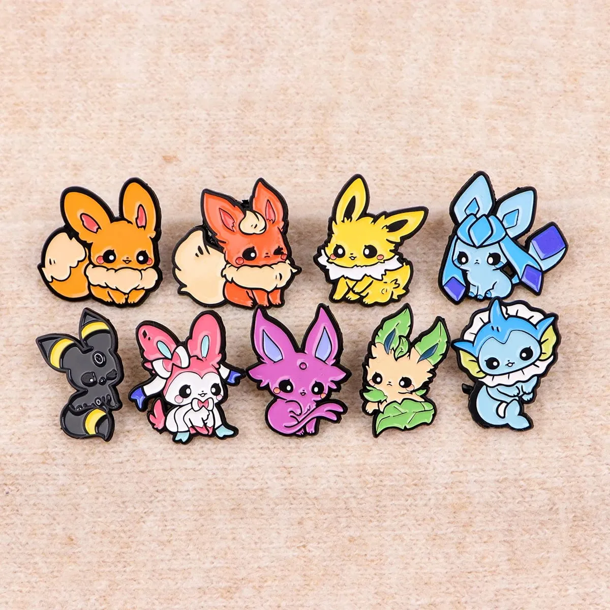 20/30/50/100pcs Random Mix Wholesale Game Enamel Pins Set Brooches Badges Collection Gifts Cosplay Accessories