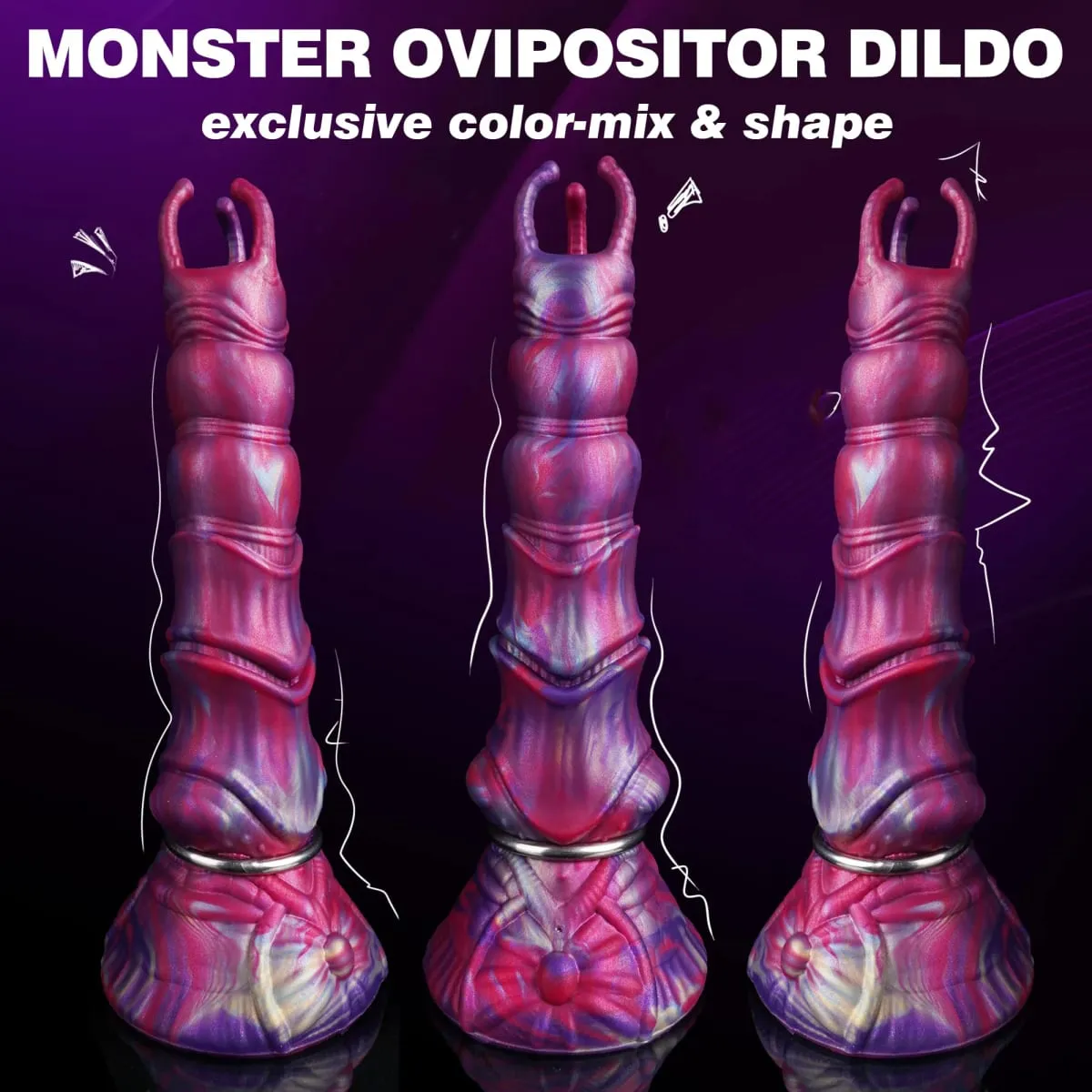 Inflatable Ovipositor Dildo Silicone Anal Plug Sex Toys Fantasy Laying Eggs Anal Plugs Female Vagina Balls Penis Adult Products
