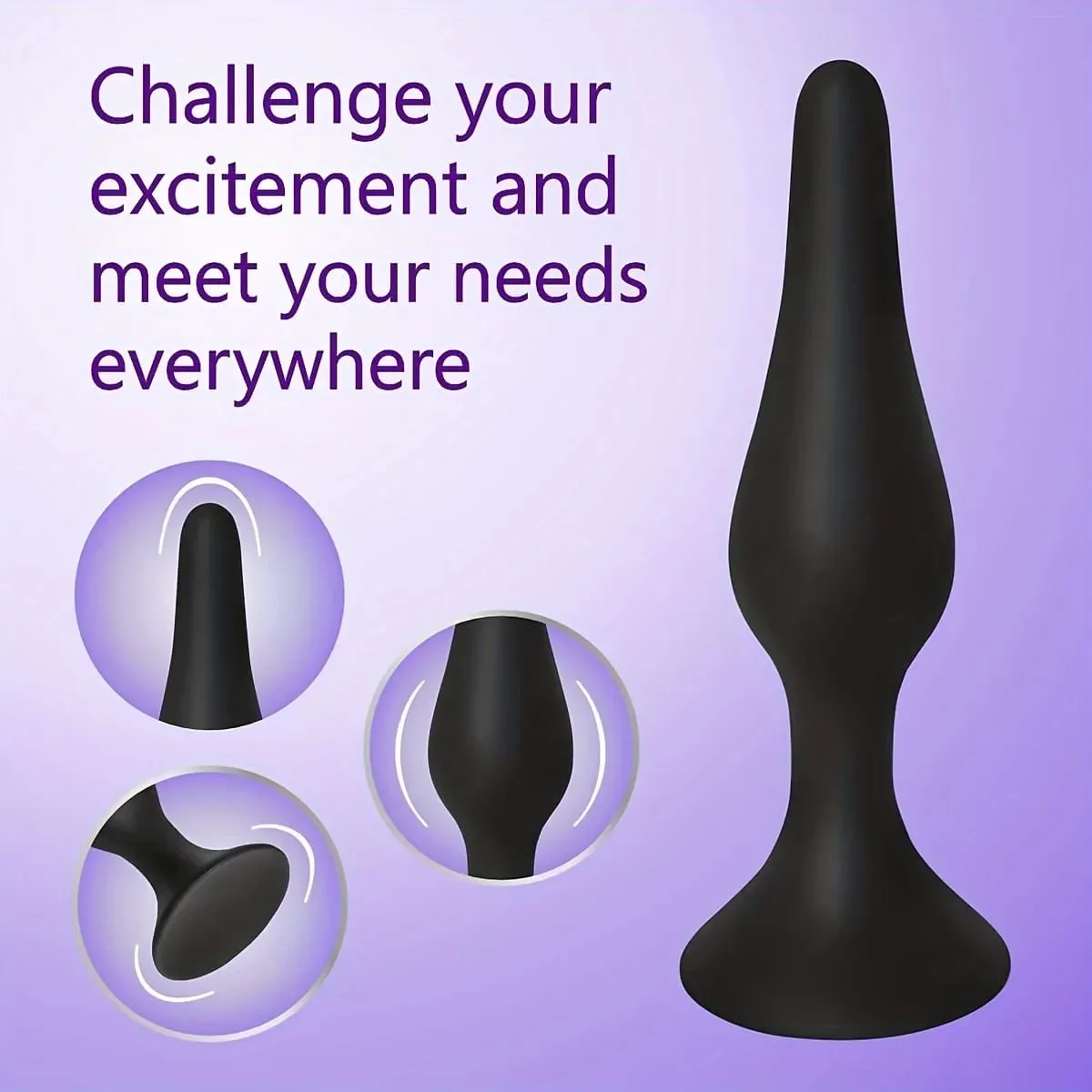 Beginner Silicone Butt Plug Anal Plug for Men Women Prostate Massager for Gay Mini Anal Bullet Masturbator Sex Toy for Men