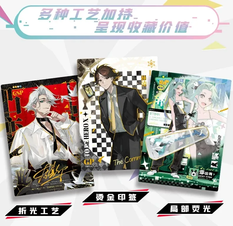 Genuine To Be HERO X Card I Am The Hero Series Anime-themed Trading Cards Hot Character Anime Collection Card Toys Gift