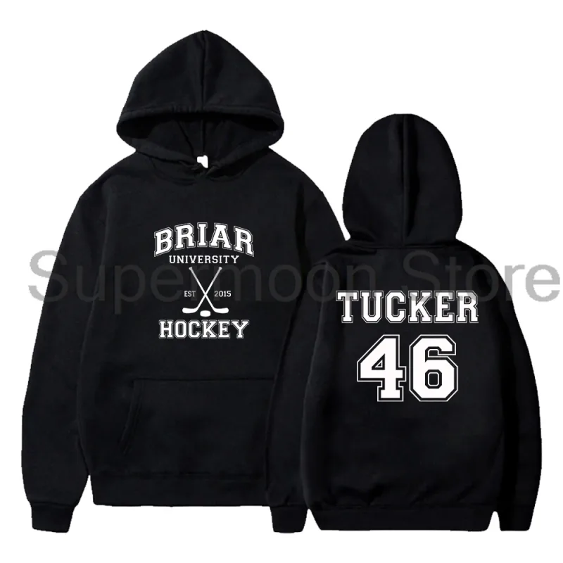 Off Campus Briar University Team Hoodie Unisex Long Sleeve Streetwear Women Men Hooded Sweatshirts
