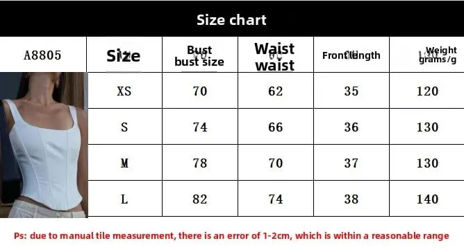 Sexy Crop Tops Women Sleeveless Slim Shapewear Corset Bustiers Bodysuit Tank Top Lace Up Skinny Vest Summer Trendy — image 8
