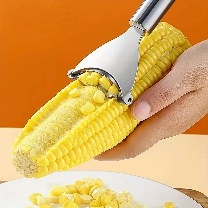 1pc Corn Cob Strippe -Multifunctional Peeler for Kitchen-Vegetable Peeler-Creative Corn Stripper-Reusable Corn Thresher
