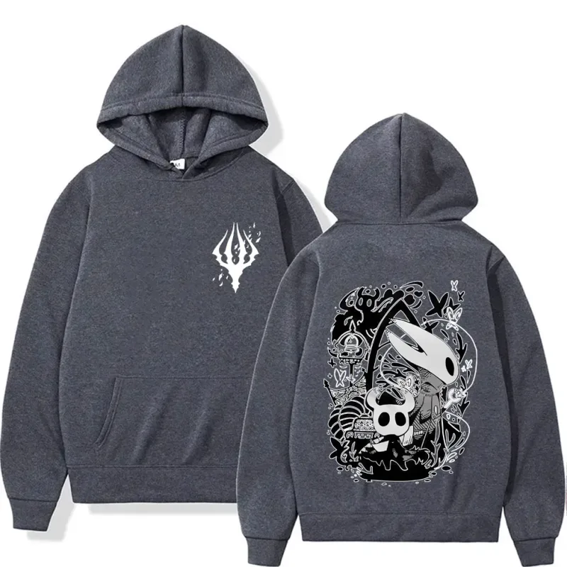 Game Hollow Knight Graphic Hoodie Men Women Clothing Casual Oversized Streetwear Male Vintage Fleece Hoodies Fans Gift hoodies — image 10