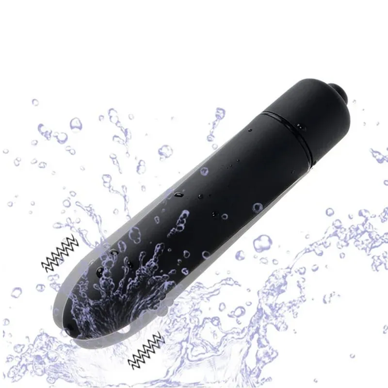 Mini vibrador tipo bala de 10 velocidades para mujer, consolador estimulador de clítoris resistente al agua, Juguetes sexuales para mujer, productos sexuales — image 4