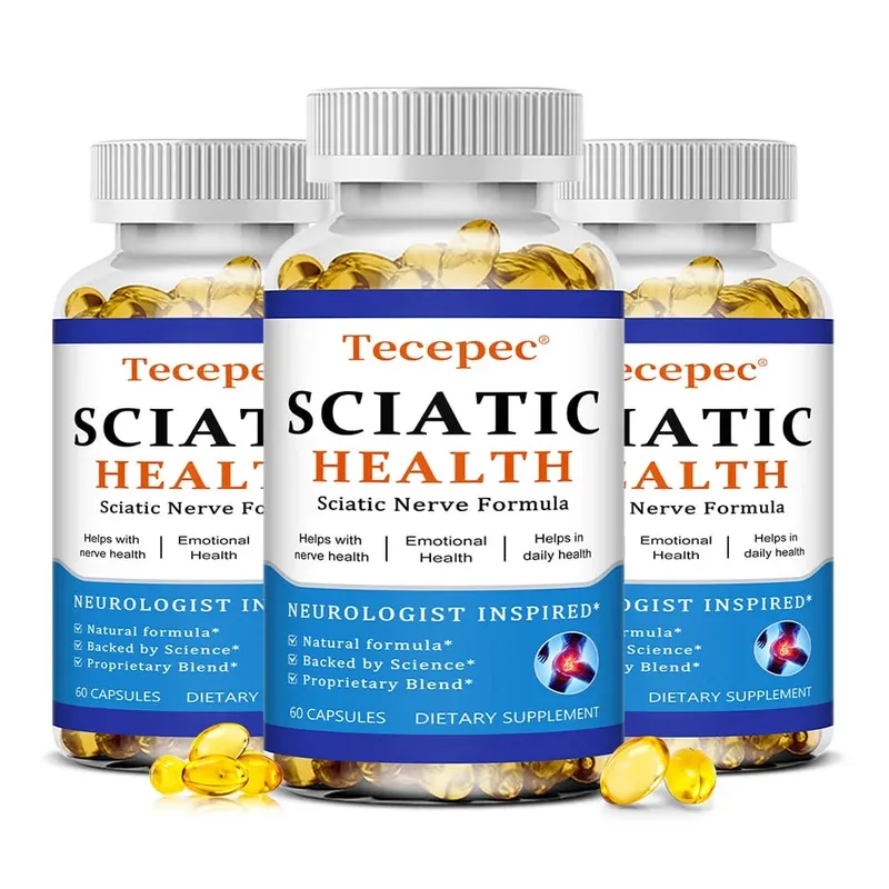 Relieve Sciatica Capsules - Relieve Pain Improve Flexibility Support Nerve and Joint Health Relax Muscles — image 10