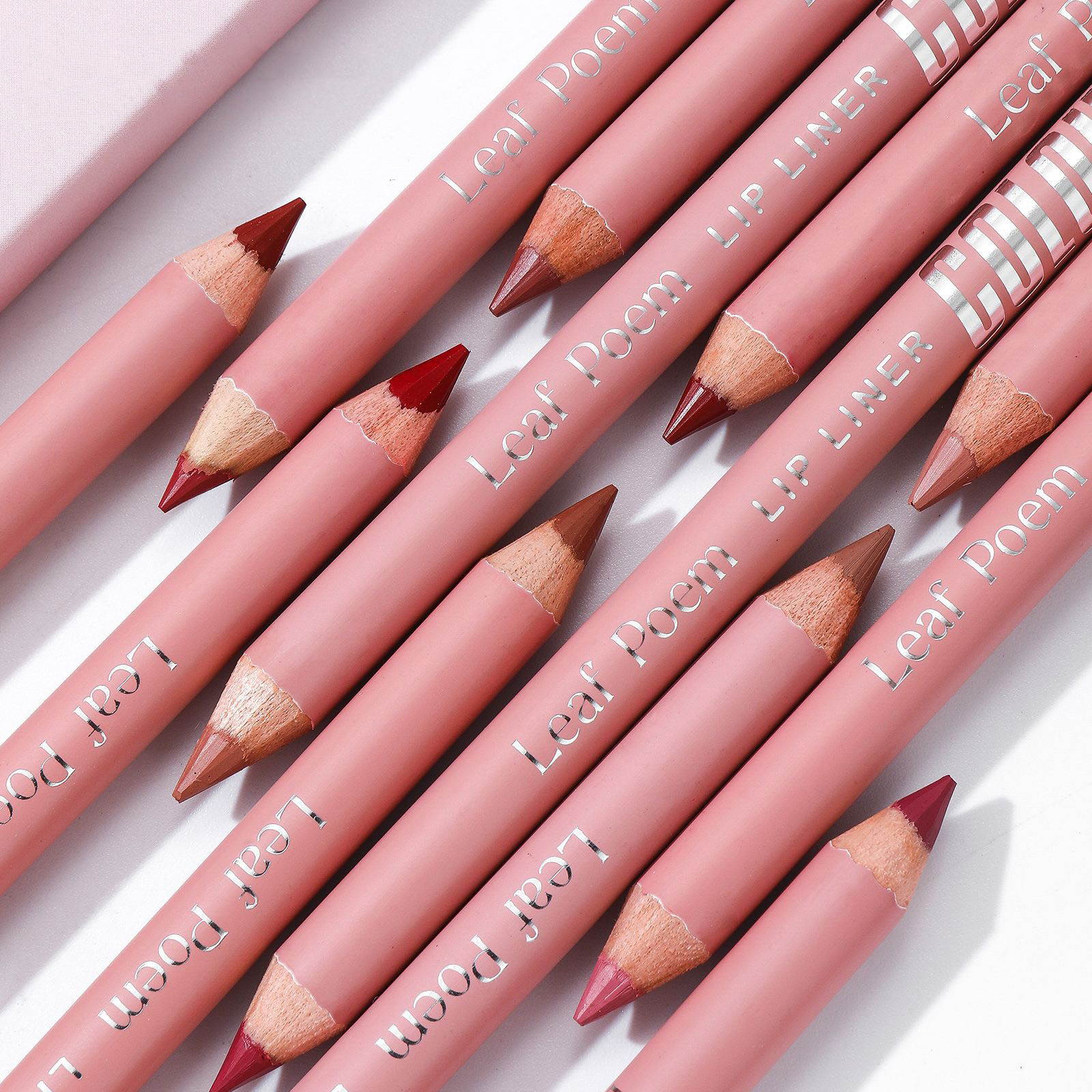 Lápis delineador labial fosco, 12 cores, à prova d'água, batom natural nude rosa, delineador pro, contorno dos lábios, maquiagem — image 5