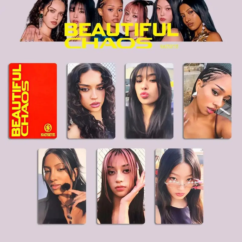 Album 6PCS LOMO Cards - MANON LARA SOPHIA Double-Sided Photo Fans Gift