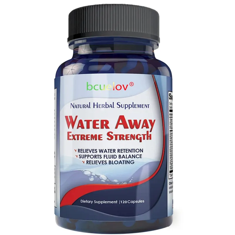 Natural Herbal Supplements - Promotes Healthy Digestion Gently Relieves Water Weight Bloating & Bloating